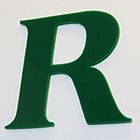 acrylic letters